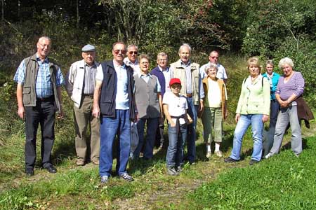 Erkersreuther Siedler auf Wanderschaft